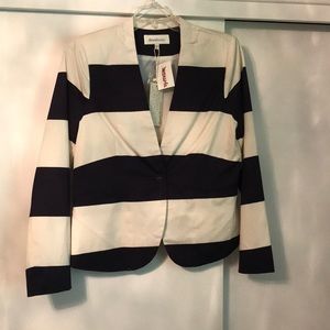 Daniel Rainn blazer - navy and white